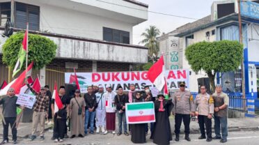 FREE PALESTINA NETWORK (FPN) KOTA TARAKAN MELAKSANAKAN AKSI KEMANUSIAAN UNTUK “DUKUNG IRAN LAWAN AS-ISRAEL” SEBAGAI BENTUK PROTES DAN KRITIKAN TERHADAP AGRESI MILITER YANG DILAKUKAN TERHADAP KEDAULATAN NEGARA REPUBLIK ISLAM ISRAEL
